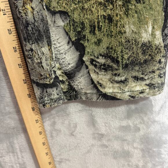 Mossy Oak Pants Mens 32*32 Camo Denim Pockets Cotton Stretch Hunting Outdoor - Picture 9 of 10